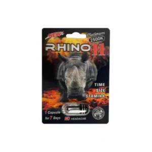 Rhino 11 2500K Platinum Male Enhancement