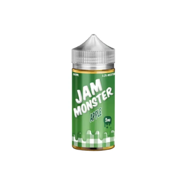 Apple - Jam Monster - Freebase E Liquids - 100ML