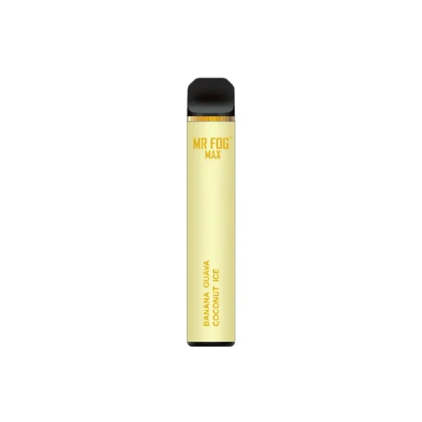 Banana Guava Coucont Ice - Mr Fog - Max 1000 Puffs - Disposable Vape