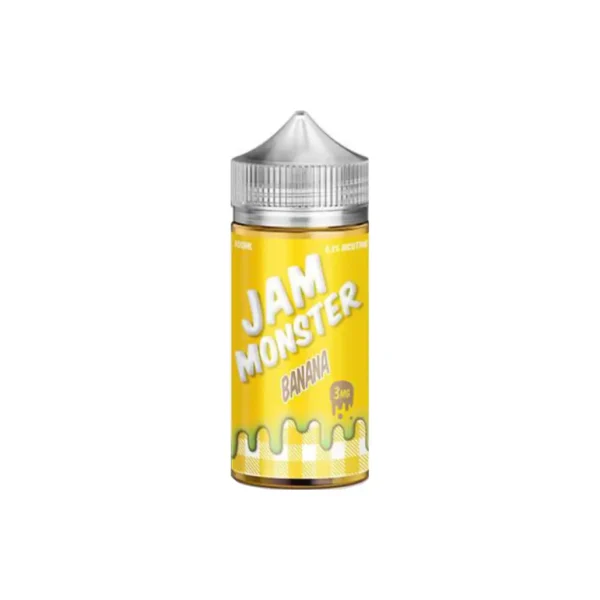 Banana - Jam Monster - Freebase E Liquids - 100ML