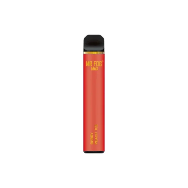 Berry Peach Ice - Mr Fog - Max 1000 Puffs - Disposable Vape