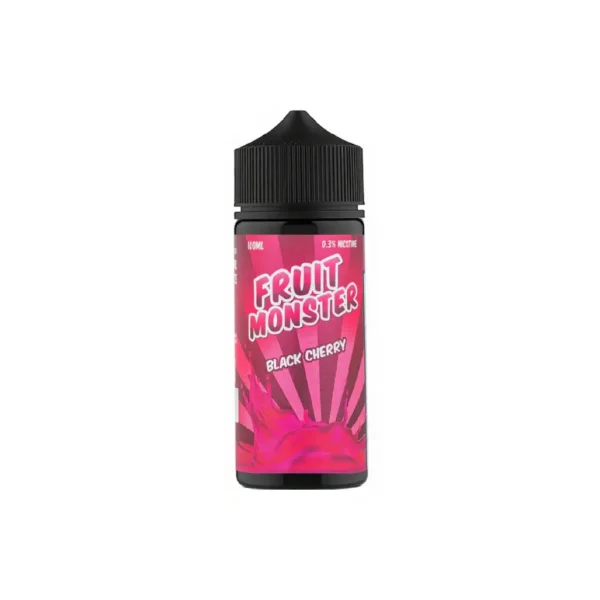 Black Cherry - Fruit Monster - Freebase E Liquid - 100ML