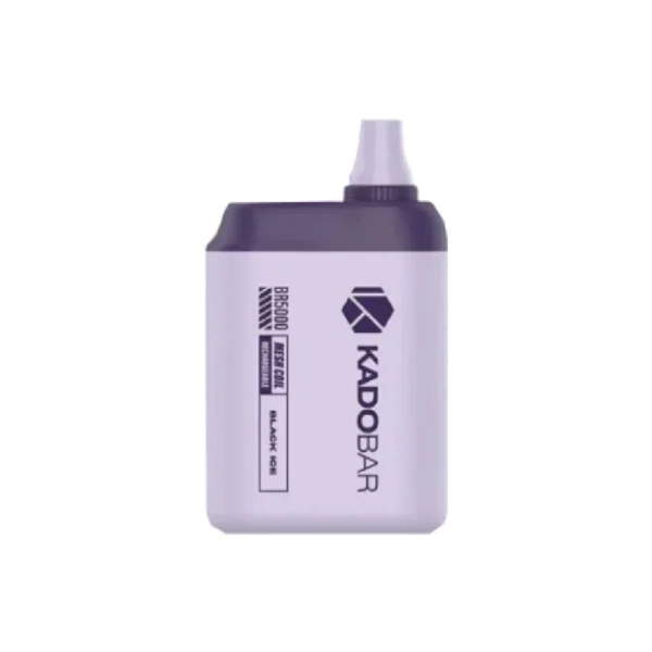 Black Ice - Kado Bar - BR5000 Puffs – Disposable Vape