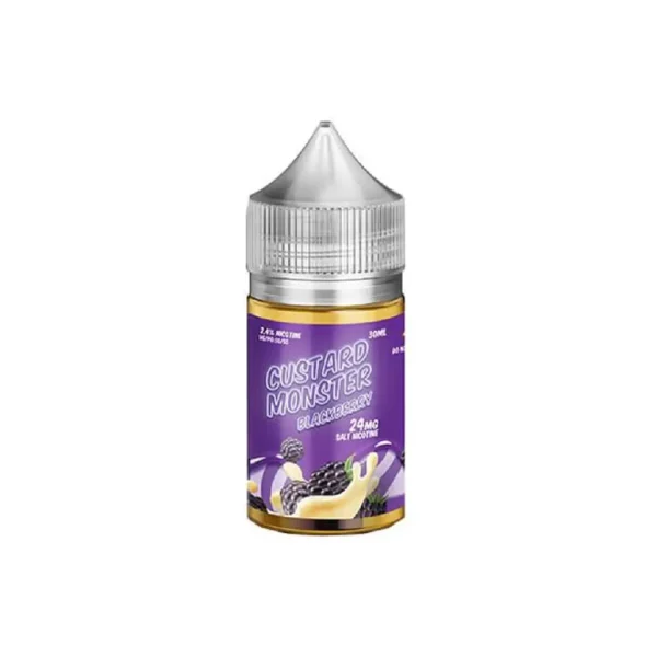 Blackberry - Custard Monster - Salt E Liquid - 30ML