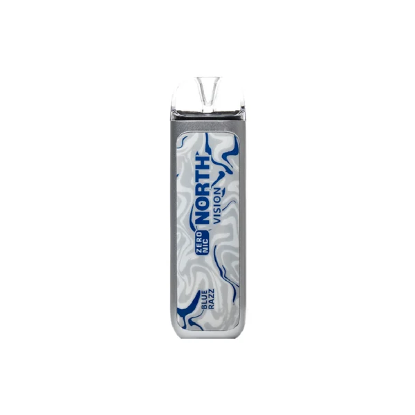 Blue Razz - North - Vision 15k Puffs - 0% NIC - Disposable Vape