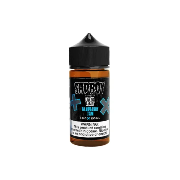 Blueberry Jam - Sad Boy - Freebase E Liquid - 100ML