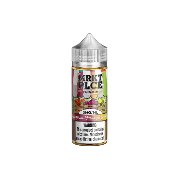 Grapefruit Sugar Berry - MRKT PLCE - Freebase E Liquid - 100ML