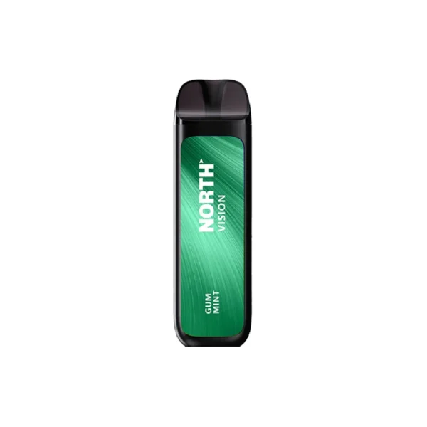 Gum Mint - North - Vision 15k Puffs - Disposable Vape