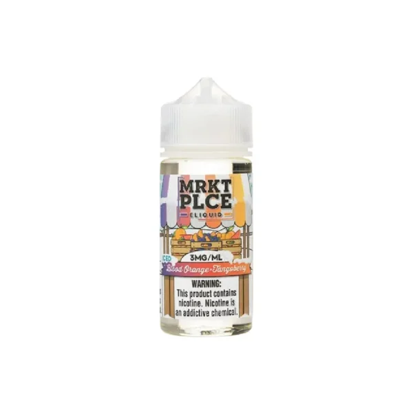 Iced Blood Orange Tangoberry - MRKT PLCE - Freebase E Liquid - 100ML