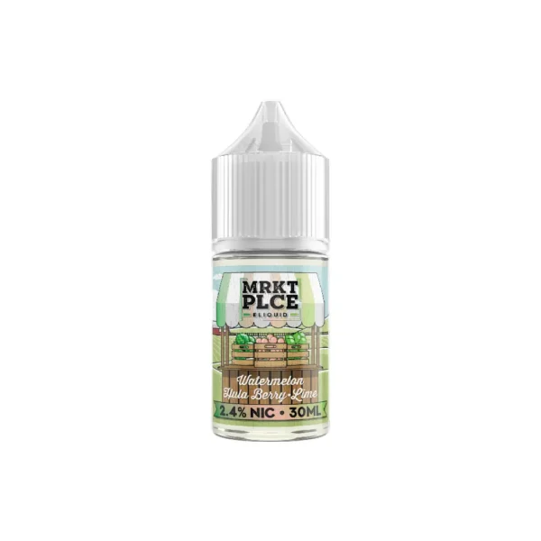 Iced Watermelon Hulaberry Lime - MRKT PLCE - Salt E Liquid - 30ML