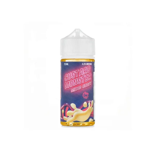 Mixed Berry - Custard Monster - Freebase E Liquid - 100ML