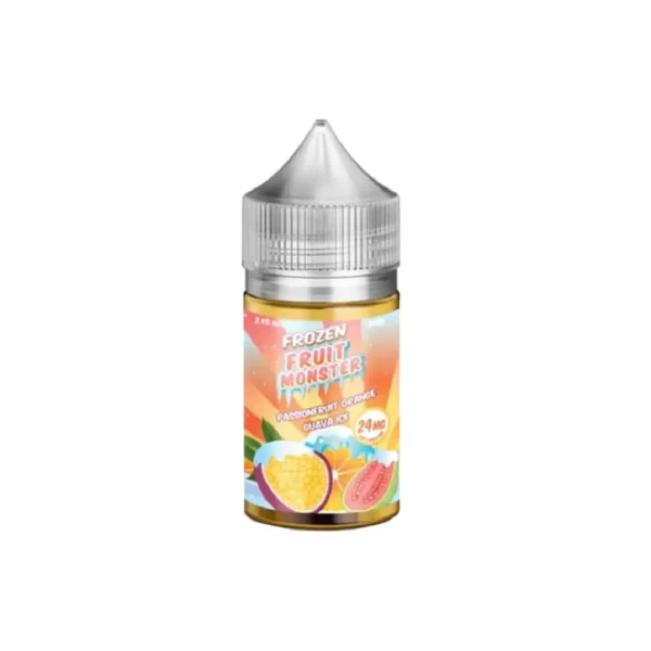PFO Guava - (Iced) - Frozen Fruit Monster - Salt E Liquid - 30ML