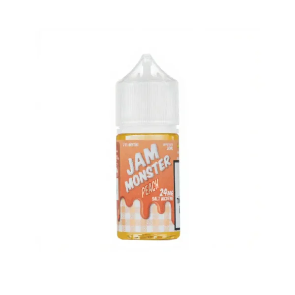 Peach - Jam Monster - Salt E Liquids - 30ML