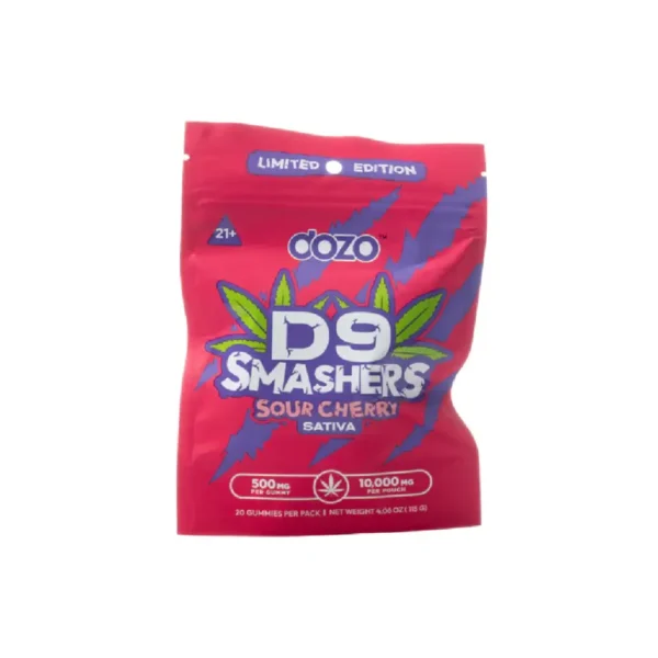 Sour Cherry (Sativa) - Dozo - D9 Smashers - 10000MG