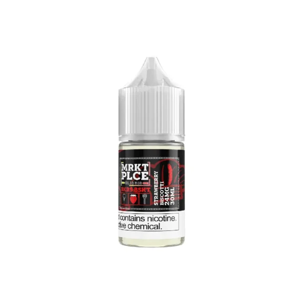 Strawberry Biscotti - MRKT PLCE - Salt E Liquid - 30ML