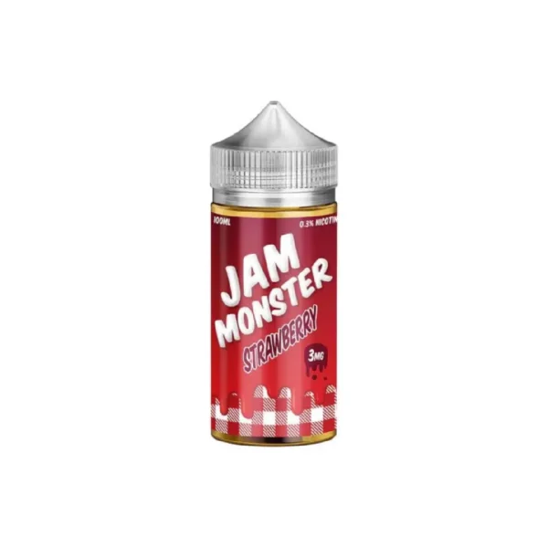Strawberry - Jam Monster - Freebase E Liquids - 100ML