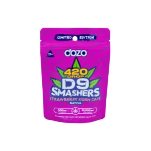 Strawberry Kush Cake (Sativa) - Dozo - D9 Smashers - 10000MG