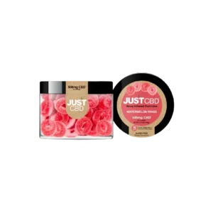 Watermelon Rings - Just CBD - Hemp Infused Gummies Jar - 500MG