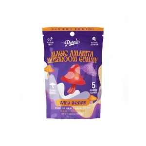 Wild Berry - Purple - Magic Amanita Mushroom Gummies - 3000MG